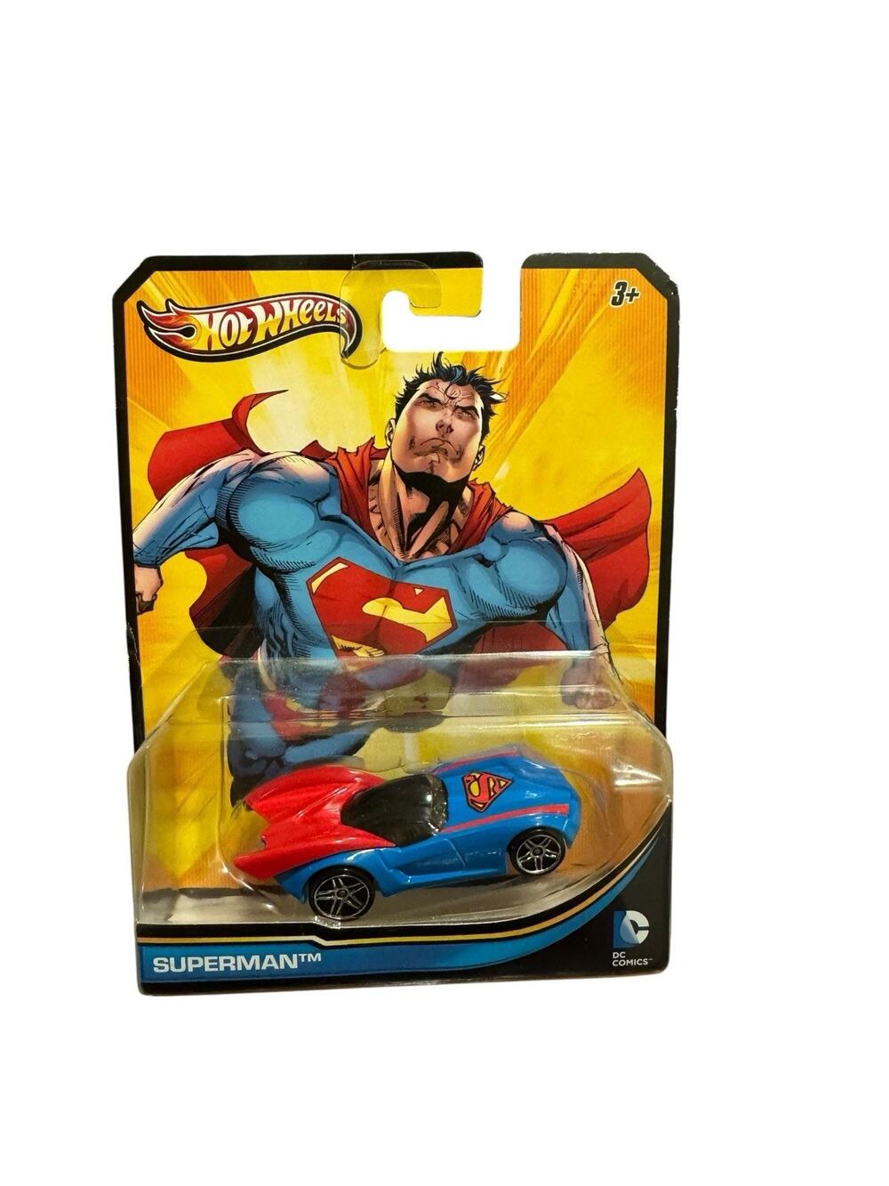 Hot Wheels DC Comics Superman 1:64 Y5153 Sealed, New Car Toy 2012